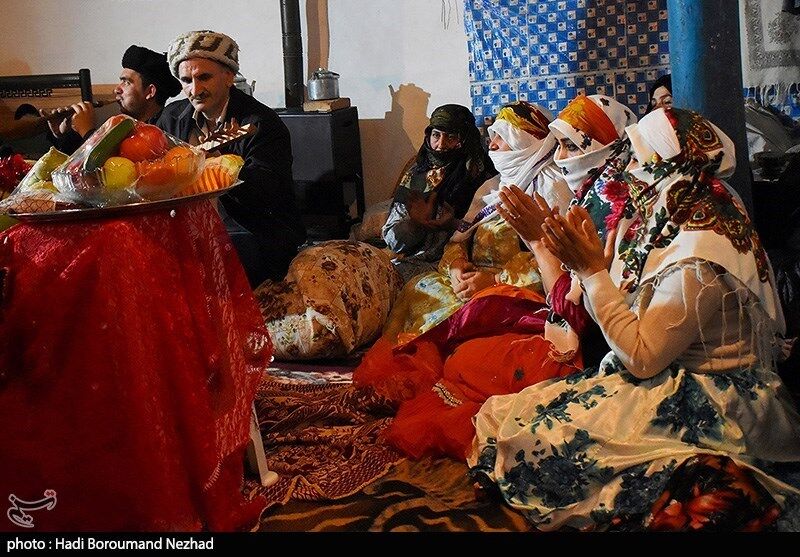 عکس | شب یلدا در مناطق روستایی قره داغ