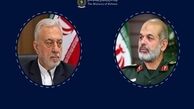 دیدار فرمانده کل سپاه و وزیر پیشنهای دفاع