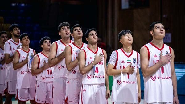 بسکتبال ایران برابر بحرین به پیروزی رسید