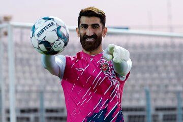 عکس | سلام نظامی بیرانوند پس از پایان محرومیت