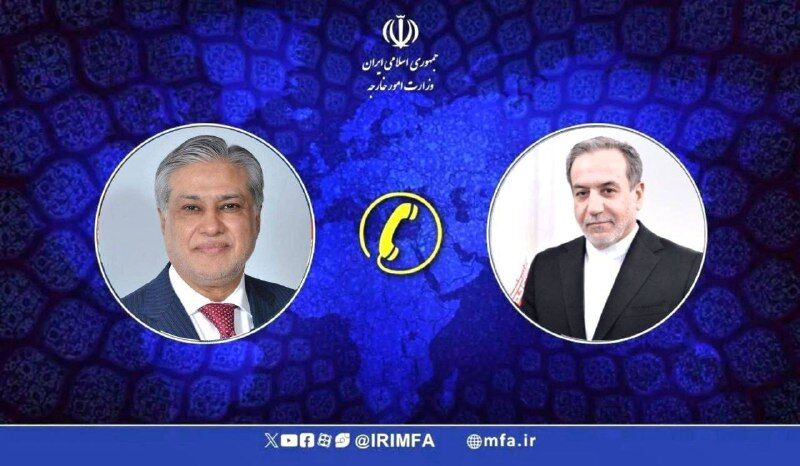 گفتگوی تلفنی وزرای امور خارجه ایران و پاکستان 