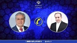 گفتگوی تلفنی وزرای امور خارجه ایران و پاکستان 