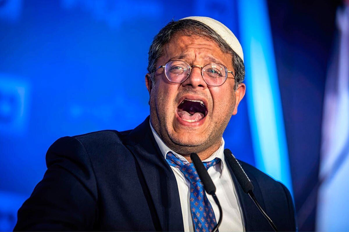 وزیر امنیت داخلی رژیم صهیونیستی: به خود افتخار می‌کنم که فلسطینیان را از غذا محروم کرده‌ام!