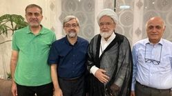 ملاقات مشاوران میرحسین موسوی با مهدی کروبی