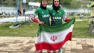 قایقرانان تاریخ سازی کردند/ مدال نقره آسیا بر گردن دختران ایرانی