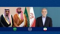 پیام پادشاه و ولیعهد عربستان به پزشکیان