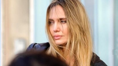 عکس | استایل آنجلینا جولی در خط مقدم جنگ در اوکراین