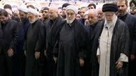 رهبر انقلاب کدام جمله را در حین اقامه نماز بر پیکر رئیس جمهور ۳ بار تکرار کرد؟