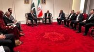 دیدار و گفت‌وگوی پزشکیان و شهباز شریف