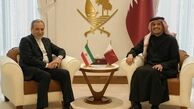 دیدار و گفت‌وگوی عراقچی با وزیر خارجه قطر