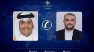 رایزنی تلفنی امیرعبداللهیان با همتای قطری درباره اوضاع غزه