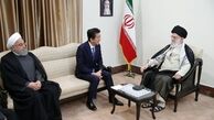 کاغذهایی که نخست وزیر ژاپن در جلسه با رهبر انقلاب در دست داشت چه بود؟