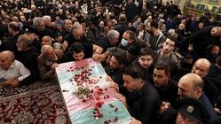 عکس | مراسم وداع با پیکرهای مطهر ۱۲ شهید گمنام در حرم مطهر رضوی