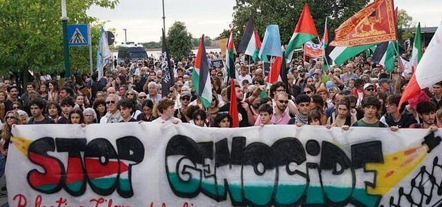 هزاران نفر علیه جنگ غزه در جشنواره فیلم ونیز اعتراض کردند