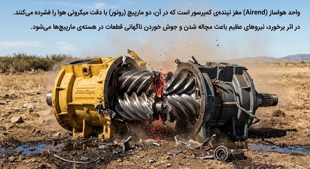 قیمت ایرند کمپرسور اسکرو چند است؟