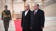 دیدار دوجانبه روسای جمهور ایران و تاجیکستان