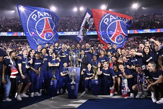 رئیس PSG در جشن قهرمانی درخواست جالبی داشت