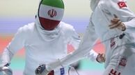 شمشیربازی ایران با سر سقوط کرد