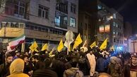 تجمع کفن‌پوشان مقابل ساختمان شورای عالی امنیت ملی 