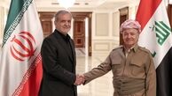 مسعود بارزانی: جلسه دیدار با پزشکیان عالی بود