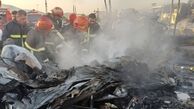 انفجار و آتش‌سوزی در ساختمان مسکونی ۴ طبقه در تهران/ علت چه بود؟