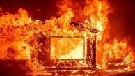 ویدئو |  اولین تصاویر از آتش‌سوزی در بازاری در اربیل عراق