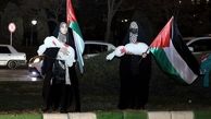 تجمع اعتراضی دانشجویان مشهد در مقابل کنسولگری ترکیه