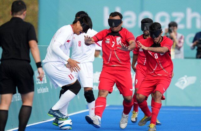 فوتبال نابینایان ایران با شکست ایتالیا فینالیست شد