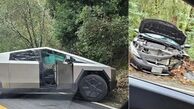اولین گزارش مربوط به تصادف خودرو تسلا سایبرتراک بدون صدمه جانی ثبت شد