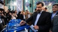 ویدئو | محسن رضایی در حسینیه ارشاد دیده شد و رای خود را به صندوق انداخت
