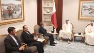 دیدار عراقچی با امیر قطر
