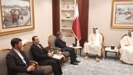 دیدار عراقچی با امیر قطر