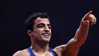 احمد جوان قهرمان جهان و المپیک را شکست داد و اولین طلای ایران را گرفت