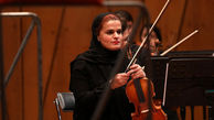 یک زن ارکستر تهران را رهبری کرد